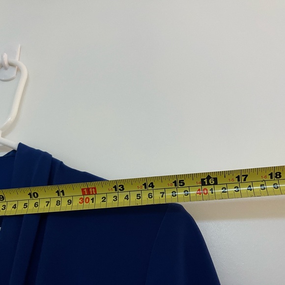 Evan Picone royal blue dress - Picture 7 of 8